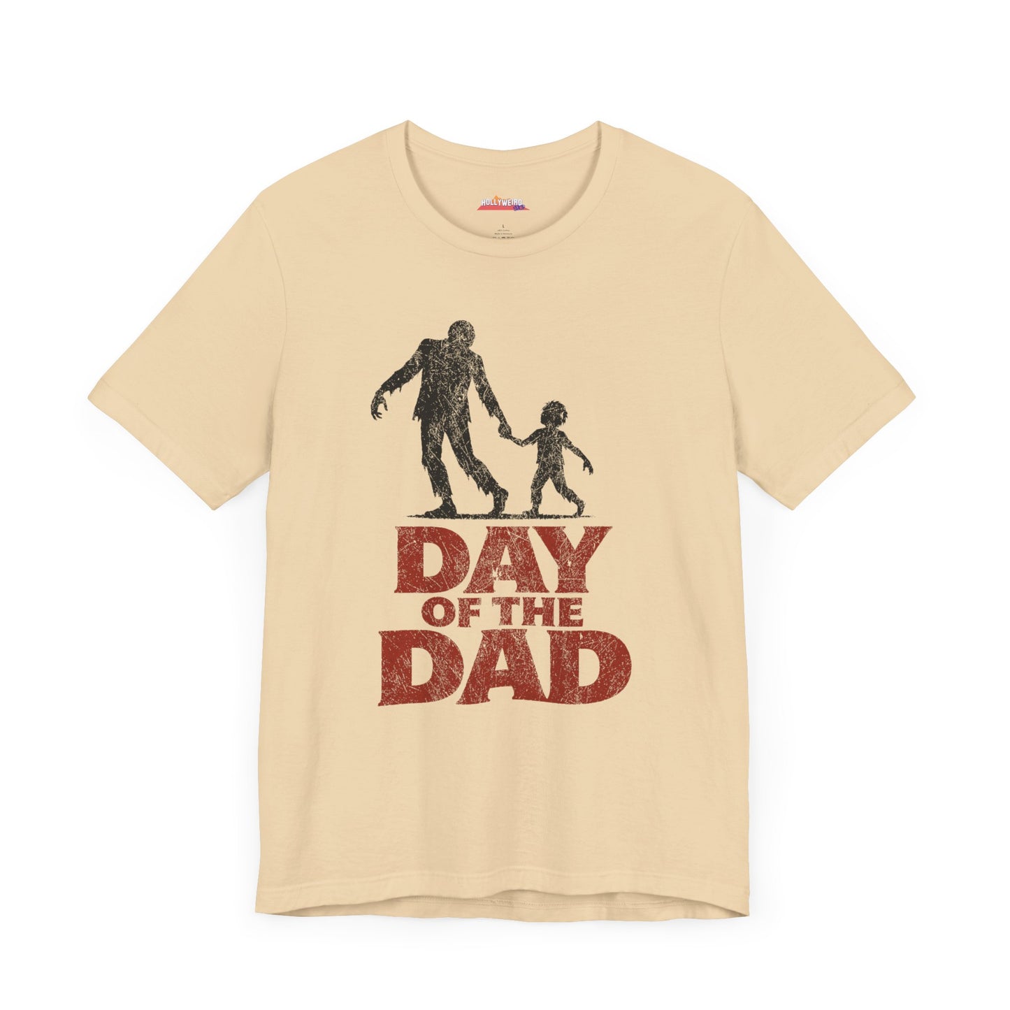Day of the Dad Horror Movie Lover T-Shirt, Father's Day Tee, Unisex Jersey Shirt, Short Sleeve Gift for Dad, Scary Movie Fan Apparel