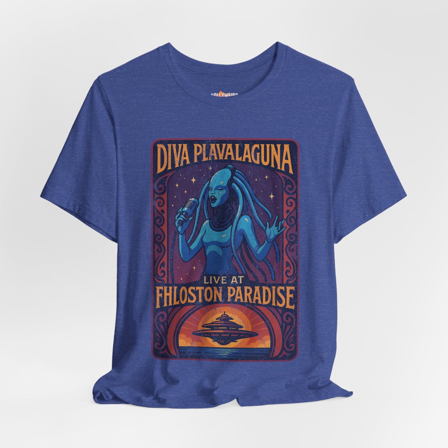 Fhloston Paradise Concert Tee, Fifth Element Movie Shirt, Diva Plavalaguna Unisex Jersey, Fun Movie Inspired Tshirt, Sci-Fi Film Graphic Tee