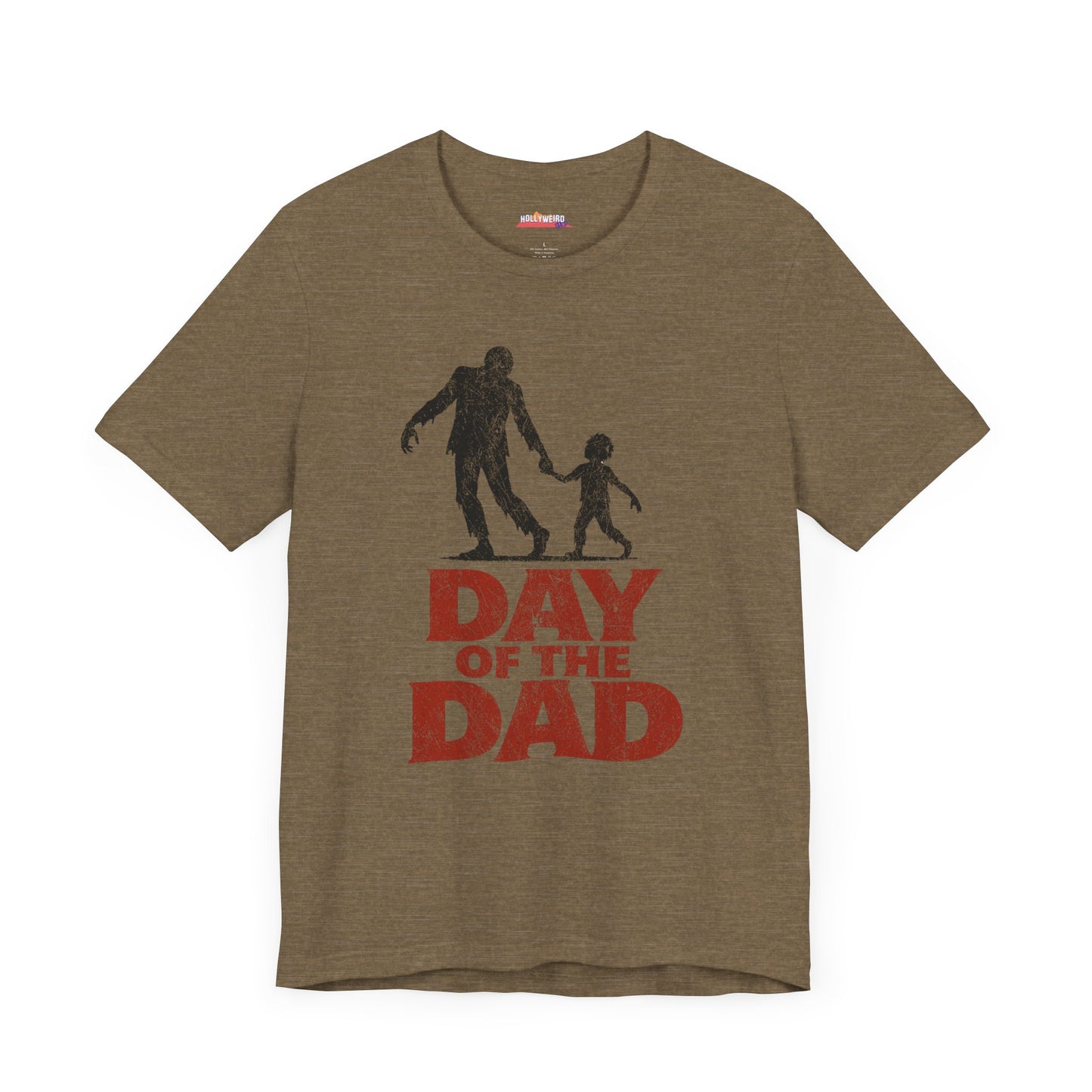Day of the Dad Horror Movie Lover T-Shirt, Father's Day Tee, Unisex Jersey Shirt, Short Sleeve Gift for Dad, Scary Movie Fan Apparel