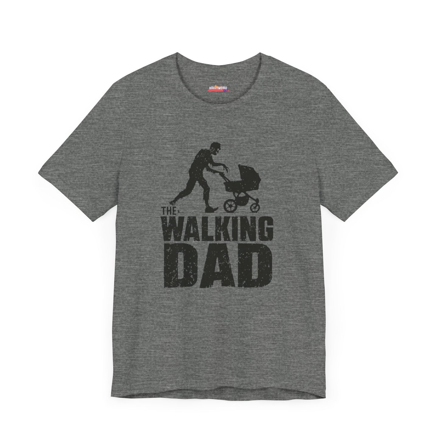 The Walking Dad Horror Movie Lover Tee, Unisex Jersey Shirt, Father's Day T-shirt Gift, Scary Film Fan Top