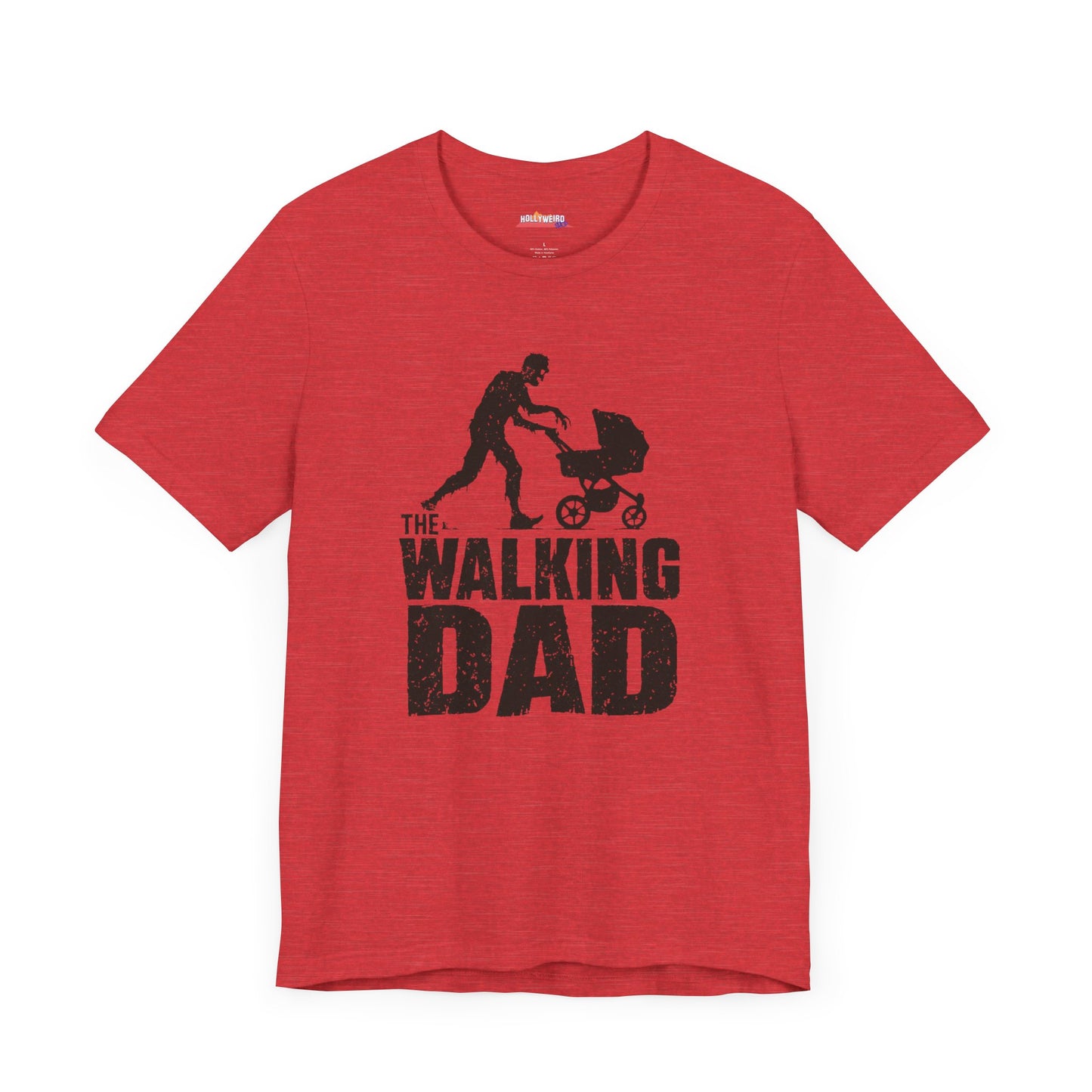 The Walking Dad Horror Movie Lover Tee, Unisex Jersey Shirt, Father's Day T-shirt Gift, Scary Film Fan Top