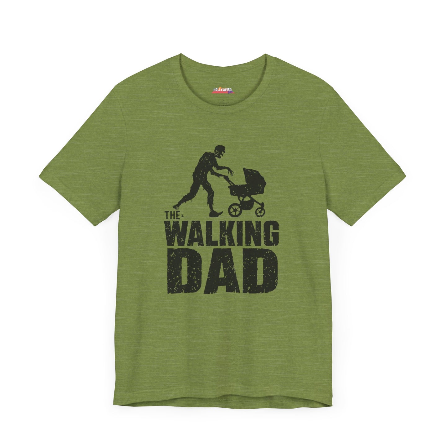 The Walking Dad Horror Movie Lover Tee, Unisex Jersey Shirt, Father's Day T-shirt Gift, Scary Film Fan Top