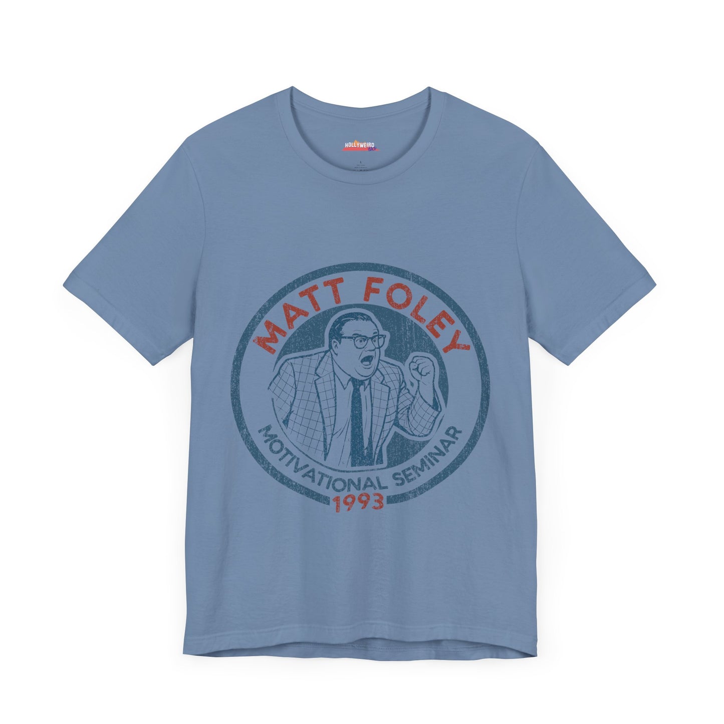 Matt Foley Motivational Seminar T-Shirt, Funny SNL Tee, Comedic Motivation Shirt, Unisex Jersey Tee, Humorous Inspirational Top