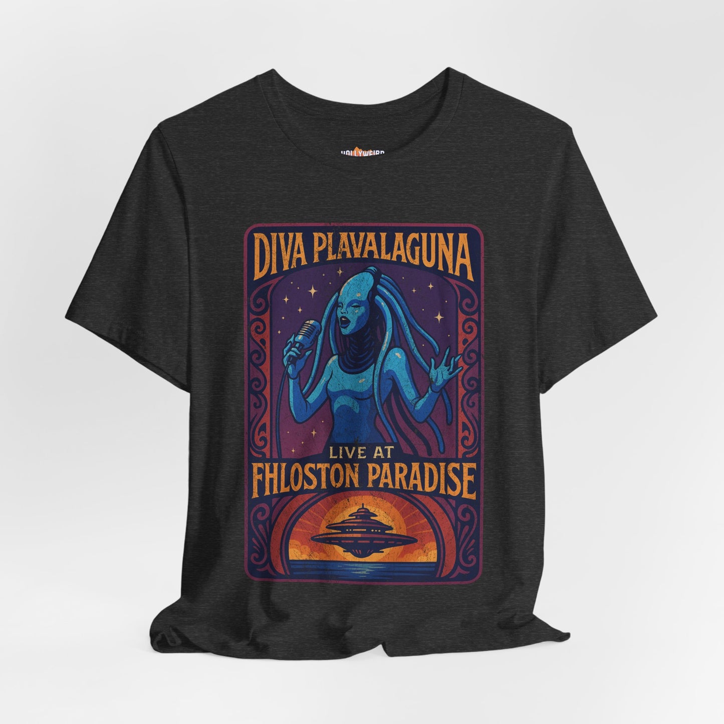 Fhloston Paradise Concert Tee, Fifth Element Movie Shirt, Diva Plavalaguna Unisex Jersey, Fun Movie Inspired Tshirt, Sci-Fi Film Graphic Tee