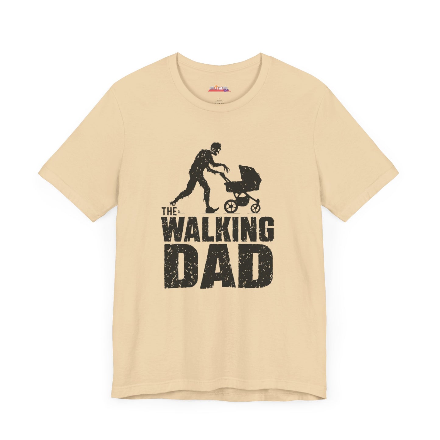The Walking Dad Horror Movie Lover Tee, Unisex Jersey Shirt, Father's Day T-shirt Gift, Scary Film Fan Top