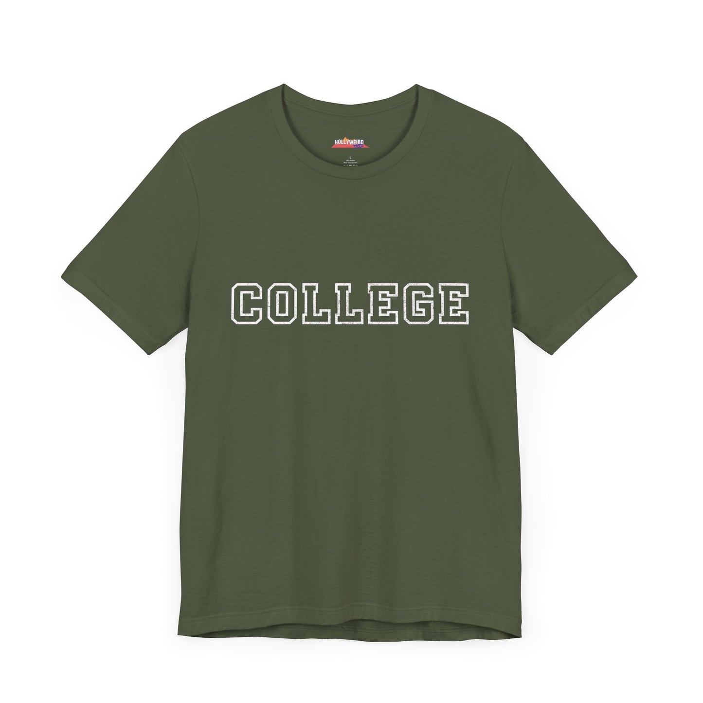 Classic COLLEGE T-Shirt - Vintage Campus Style