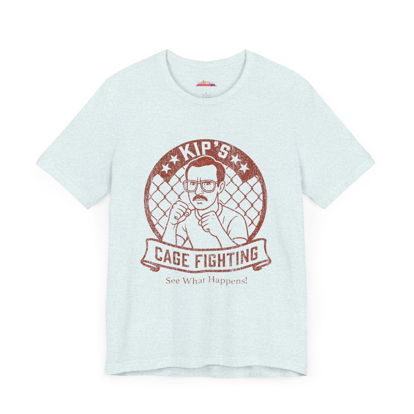 Kip's Cage Fighting T-Shirt, Men's Graphic Tee, Women's MMA Shirt, Martial Arts Top, Unisex Boxing Apparel