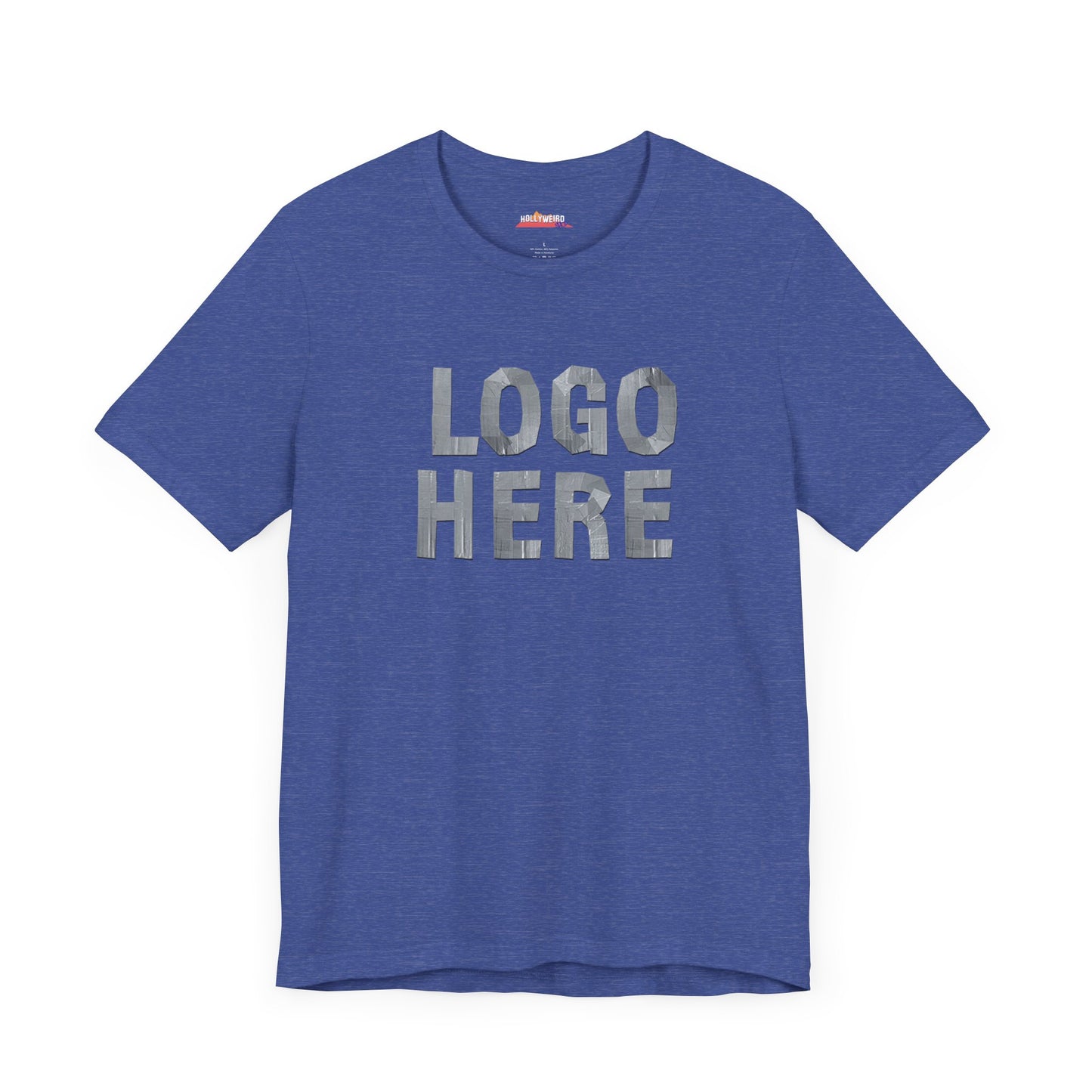 Logo Here (Duct Tape) funny T-Shirt for DIY Dad, Unisex Tee, DIY Dad Shirt, DIYer Shirt