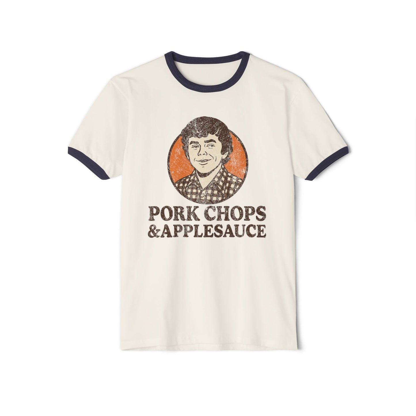 Peter Brady Pork Chops & Applesauce T-Shirt, TV Show Fan Tee, Nostalgic Graphic Shirt, Vintage 70s Clothing, Retro Pop Culture Top