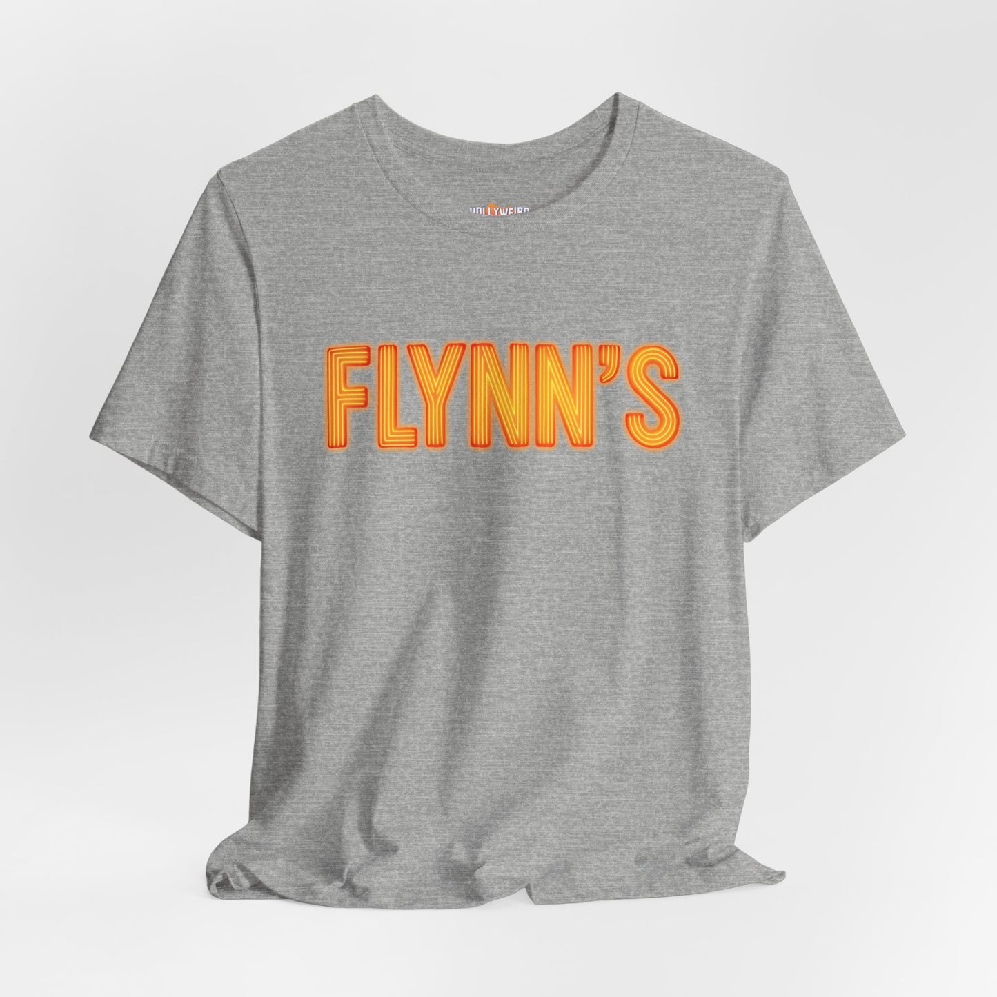 TRON Inspired Flynn's Arcade Unisex Tee, Double Sided, Identity Disc, Classic 80s Movie Fan Top, Geek Clothing, Vintage Gaming