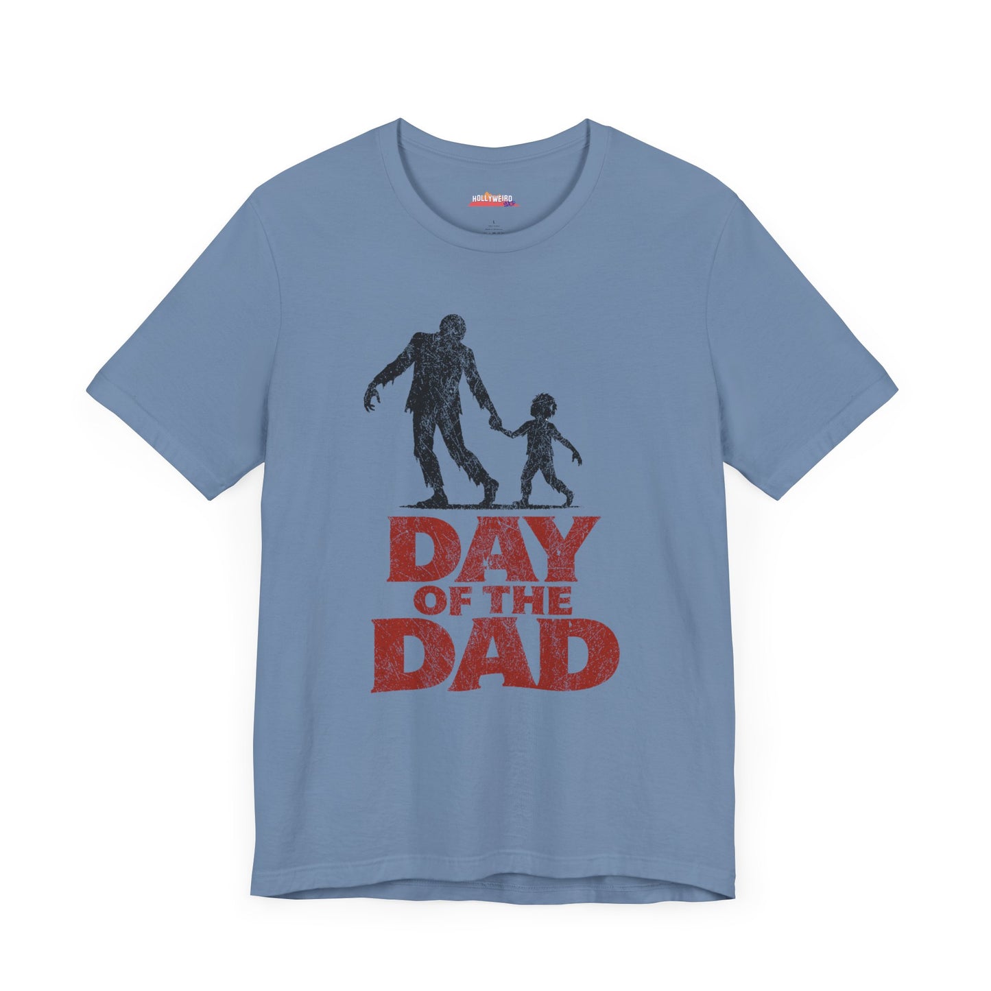Day of the Dad Horror Movie Lover T-Shirt, Father's Day Tee, Unisex Jersey Shirt, Short Sleeve Gift for Dad, Scary Movie Fan Apparel
