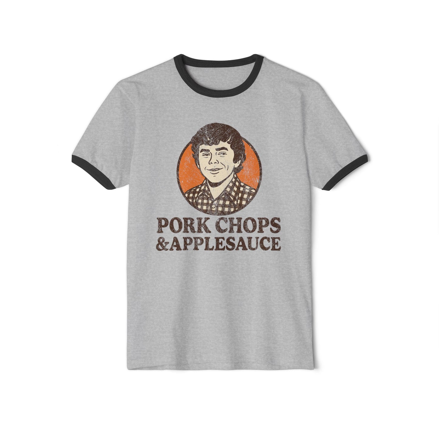 Peter Brady Pork Chops & Applesauce T-Shirt, TV Show Fan Tee, Nostalgic Graphic Shirt, Vintage 70s Clothing, Retro Pop Culture Top
