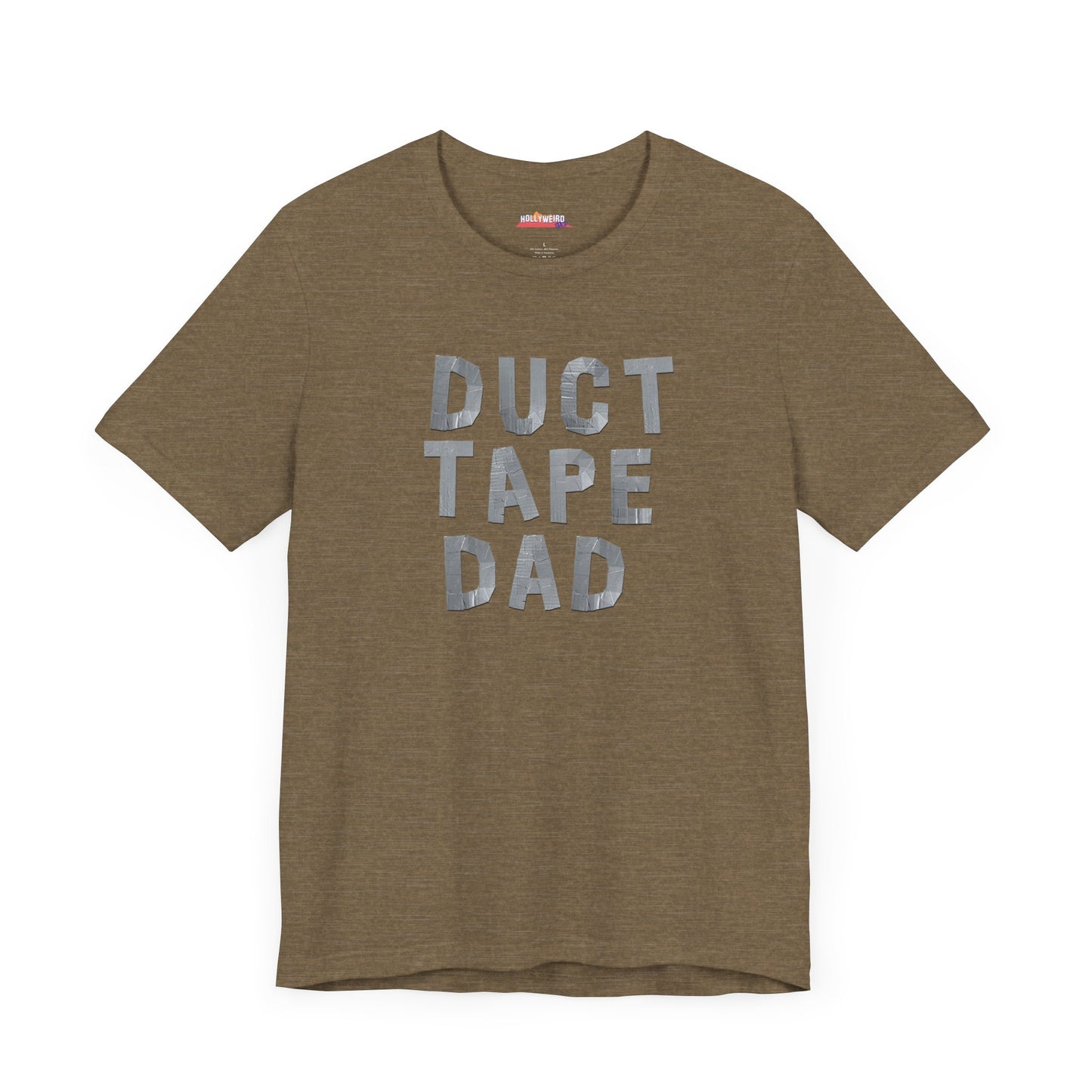 Duct Tape Dad (Duct Tape) funny T-Shirt for DIY Dad, Unisex Tee, DIY Dad Shirt, DIYer Shirt