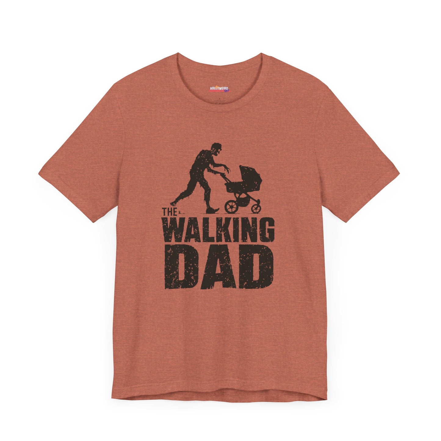 The Walking Dad Horror Movie Lover Tee, Unisex Jersey Shirt, Father's Day T-shirt Gift, Scary Film Fan Top