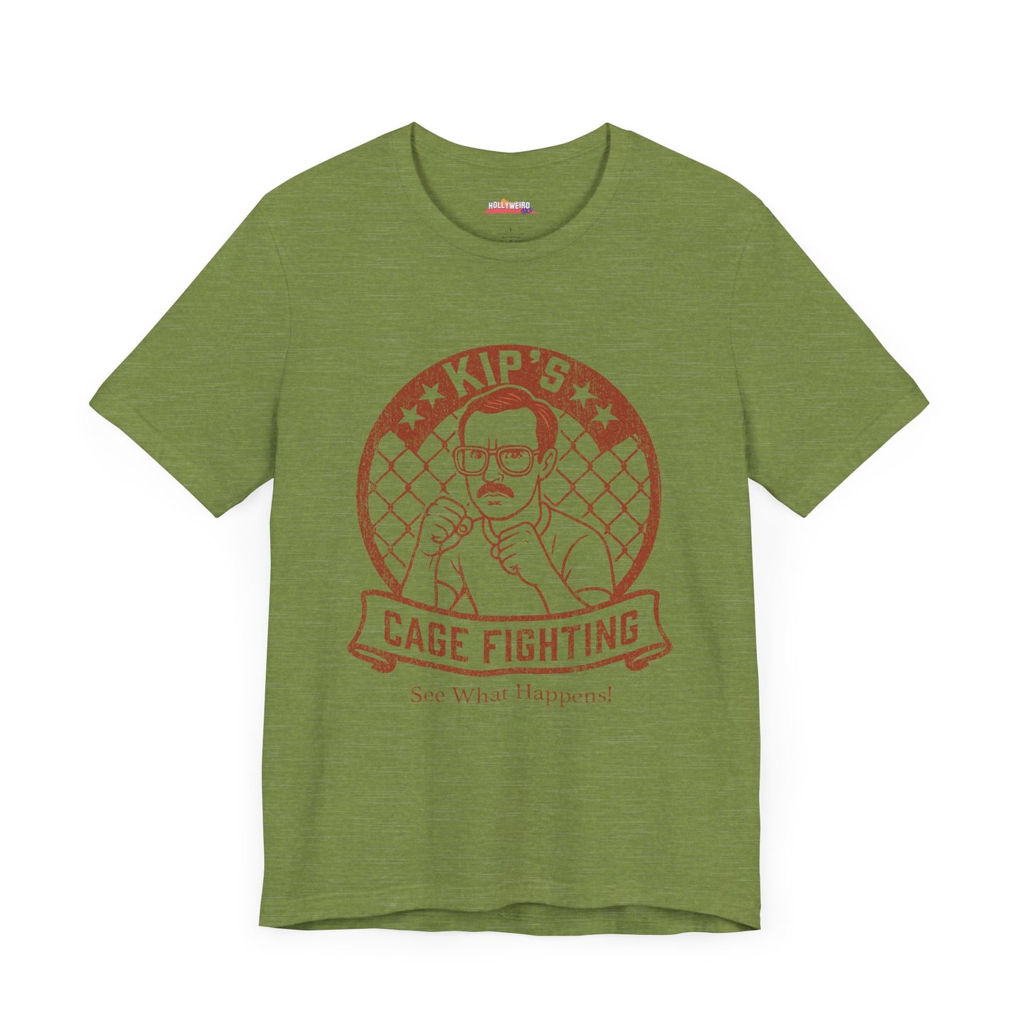 Kip's Cage Fighting T-Shirt, Men's Graphic Tee, Women's MMA Shirt, Martial Arts Top, Unisex Boxing Apparel
