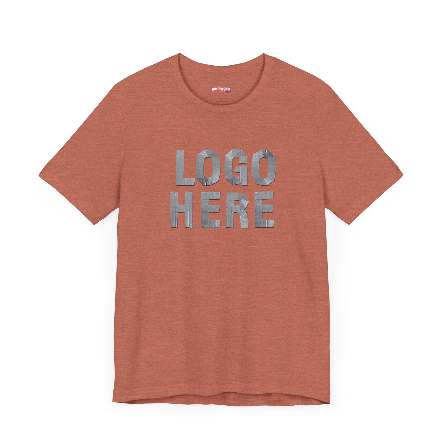 Logo Here (Duct Tape) funny T-Shirt for DIY Dad, Unisex Tee, DIY Dad Shirt, DIYer Shirt