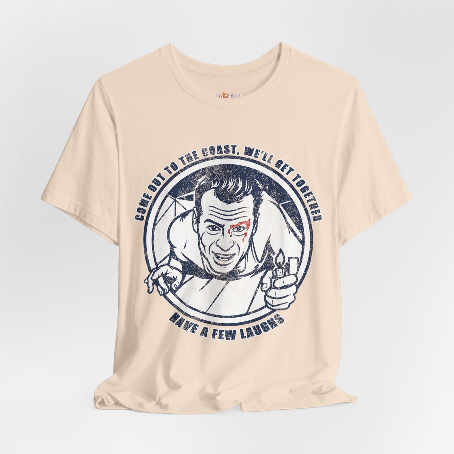 Die Hard Movie Fan Unisex Tee, John McClane Inspired Funny T-Shirt, Christmas Gift, Action Movie Lover Top, Willis, Film Buff Shirt