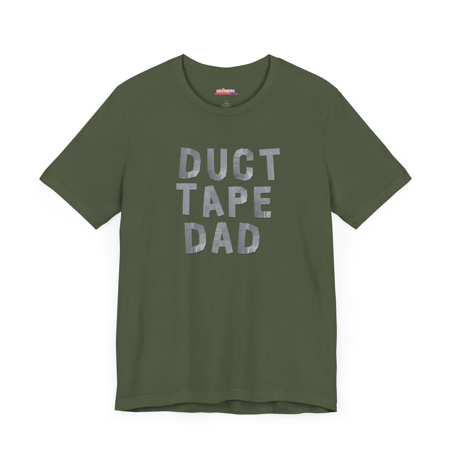 Duct Tape Dad (Duct Tape) funny T-Shirt for DIY Dad, Unisex Tee, DIY Dad Shirt, DIYer Shirt