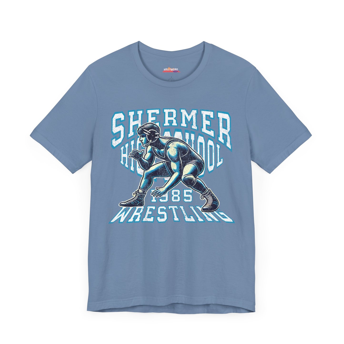 SHERMER High School Wrestling 1985 T-Shirt