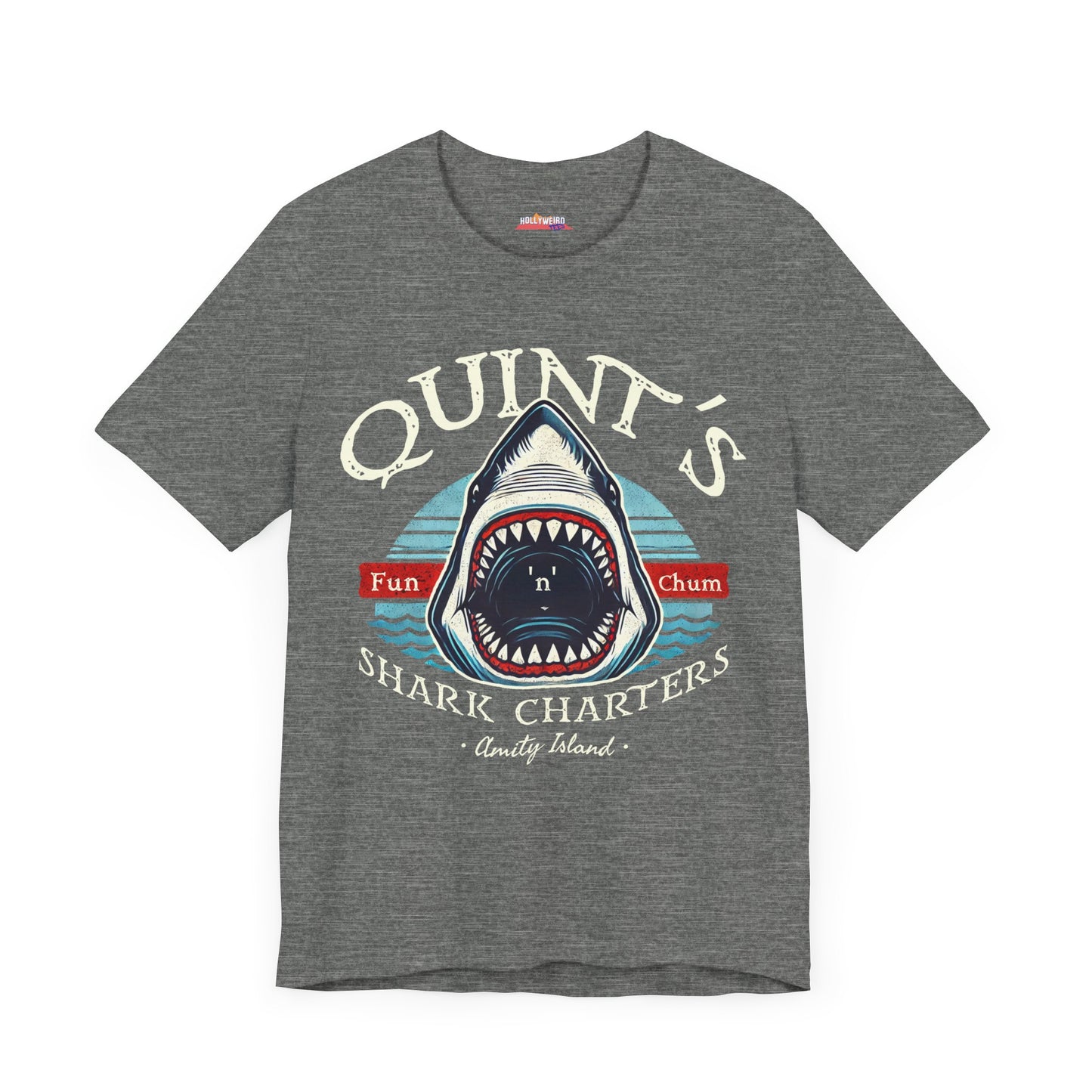 QUINT'S Shark Charters Tee V1 - Essential Oceanic Gear