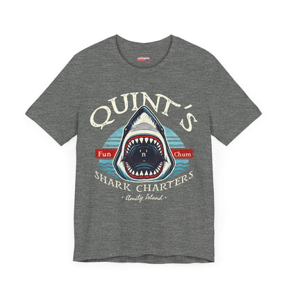 QUINT'S Shark Charters Tee V1 - Essential Oceanic Gear