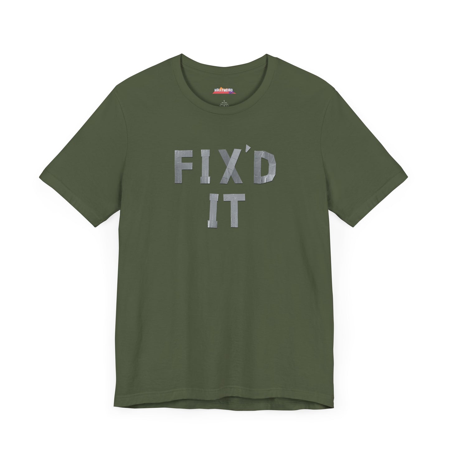 Fix'd it "Duct Tape" funny T-Shirt for DIY Dad, Unisex Tee, DIY Dad Shirt, DIYer Shirt