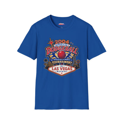 Dodgeball Movie Fan | 2004 American Dodgeball Association Tournament Las Vegas T-Shirt