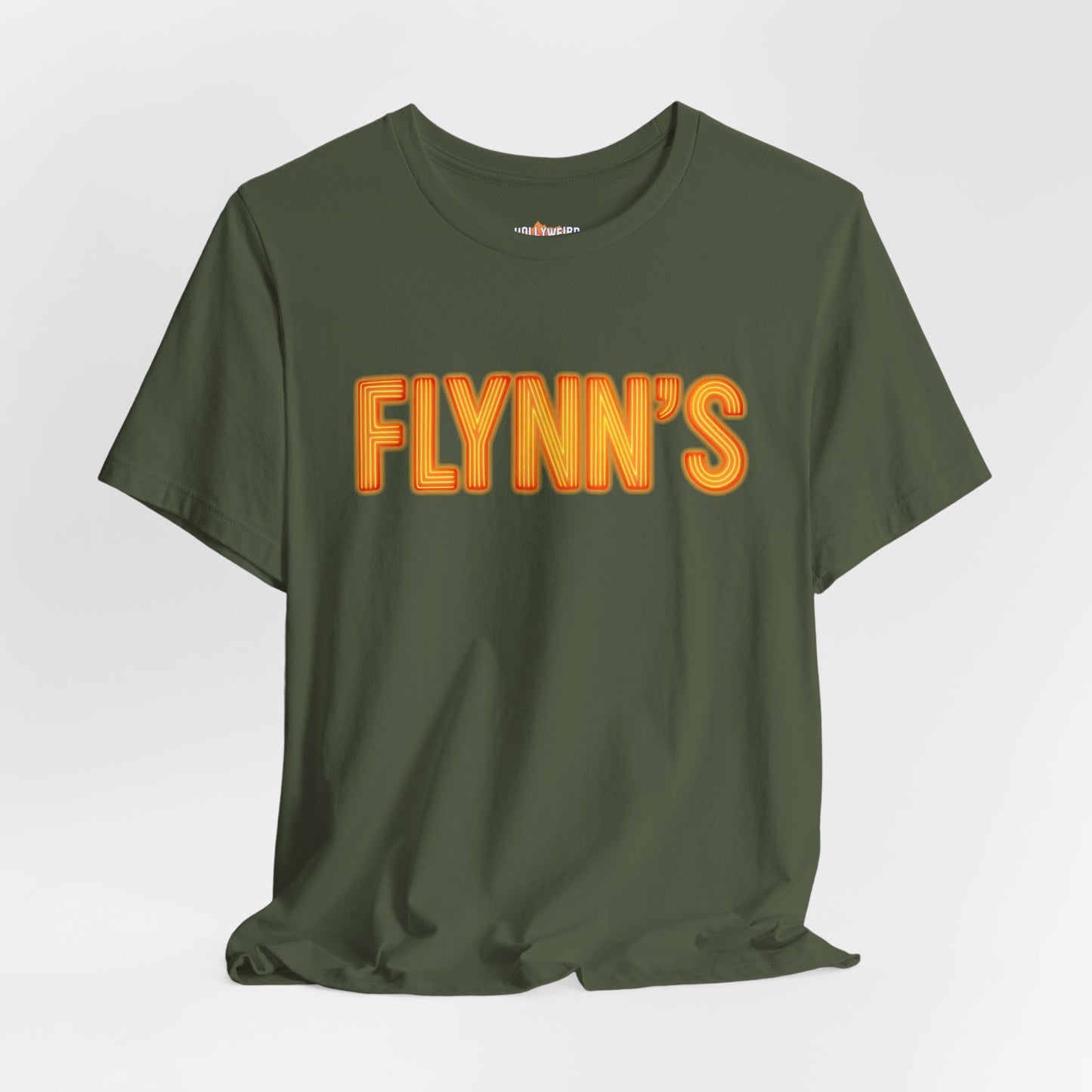 TRON Inspired Flynn's Arcade Unisex Tee, Double Sided, Identity Disc, Classic 80s Movie Fan Top, Geek Clothing, Vintage Gaming
