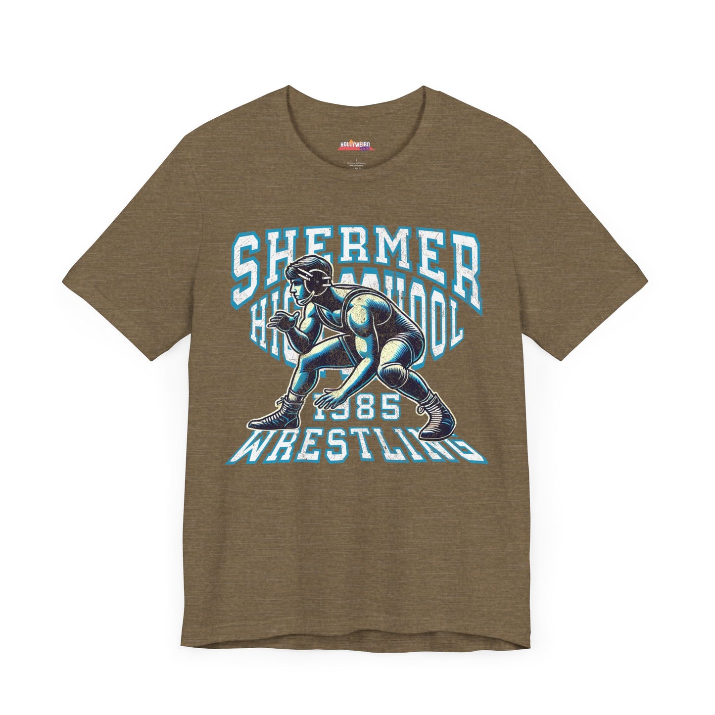 SHERMER High School Wrestling 1985 T-Shirt