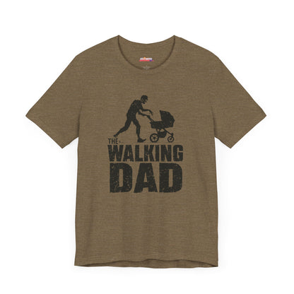 The Walking Dad Horror Movie Lover Tee, Unisex Jersey Shirt, Father's Day T-shirt Gift, Scary Film Fan Top