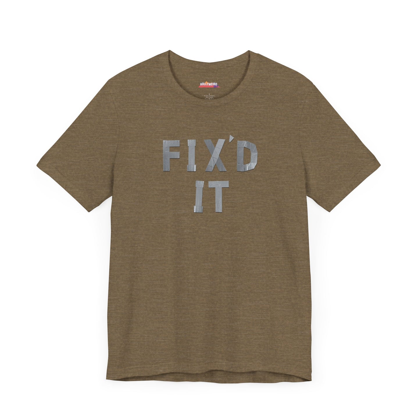 Fix'd it "Duct Tape" funny T-Shirt for DIY Dad, Unisex Tee, DIY Dad Shirt, DIYer Shirt