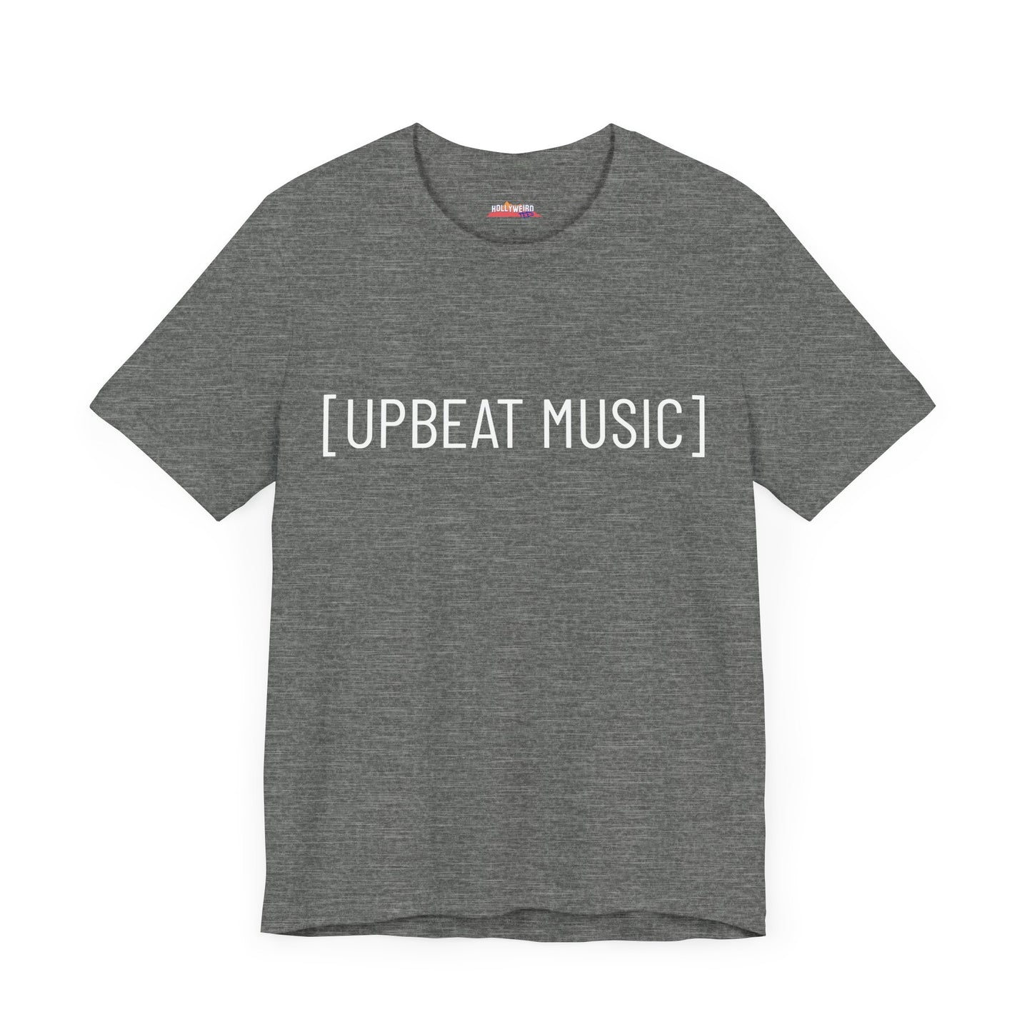 UPBEAT MUSIC] T-Shirt - Show Your Vibe with Captions