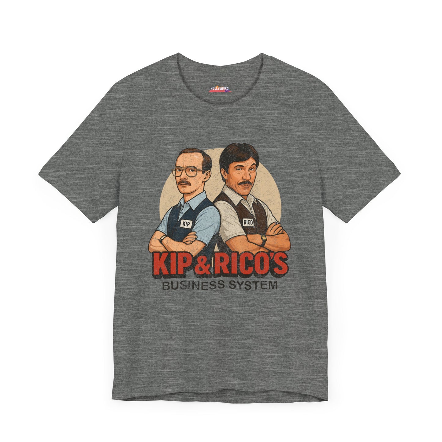 Napoleon Dynamite Kip & Rico's Business System Unisex T-Shirt, Movie Graphic Tee, Funny Cotton Shirt, Gift for Fans, Pop Culture Clothing