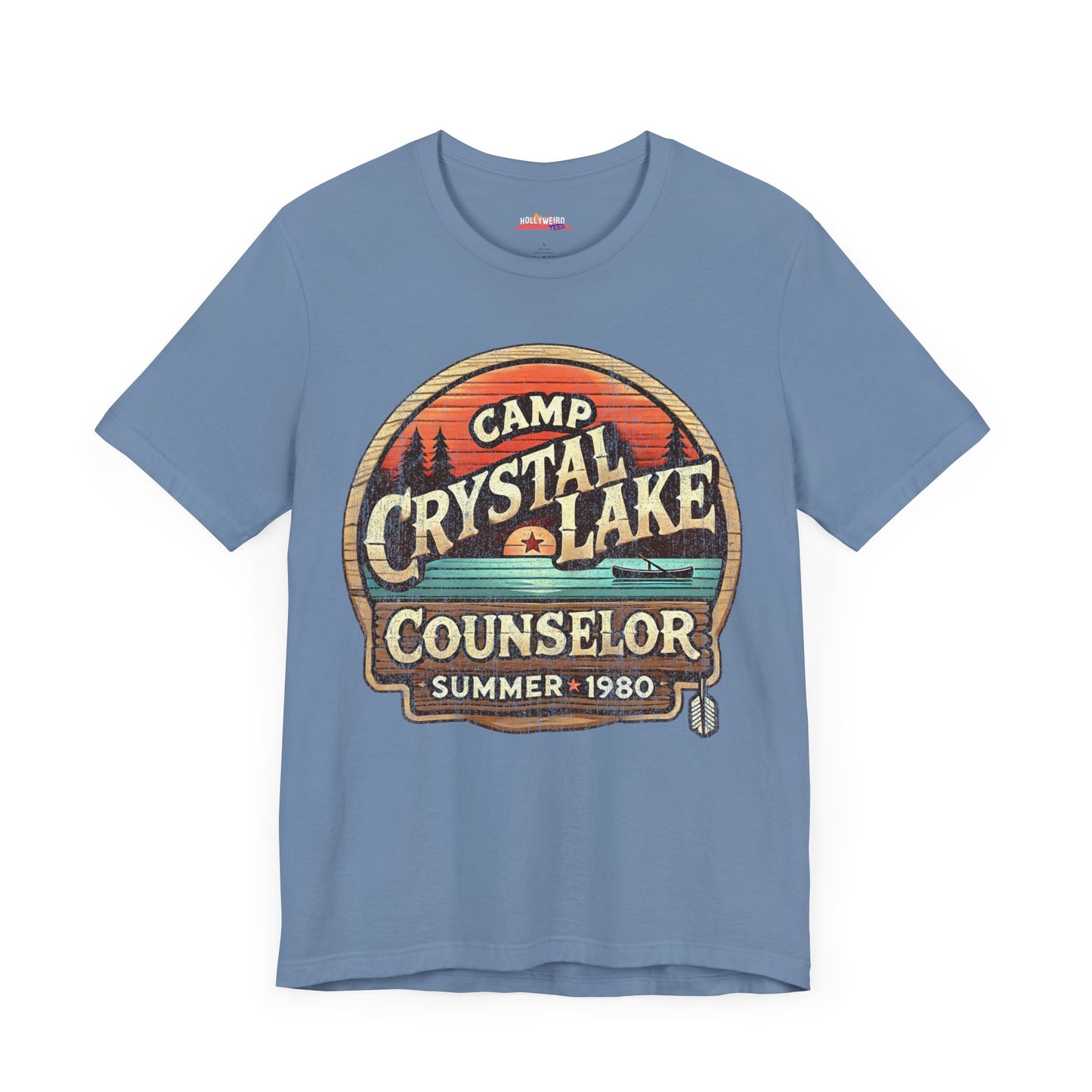 CAMP CRYSTAL LAKE Counselor T-Shirt - Horror Fan