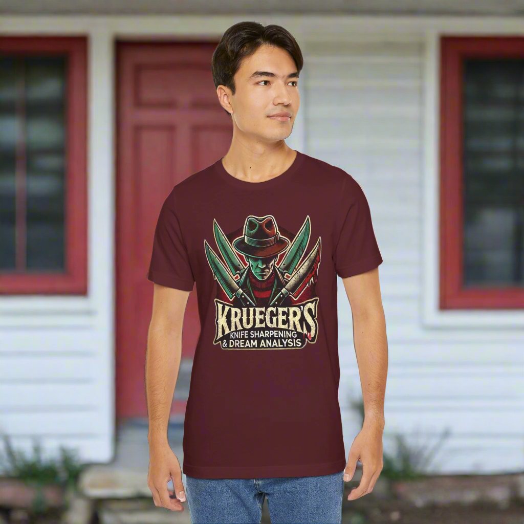 KRUEGER'S T-Shirt - Knife & Dream Analysis Fun Tee