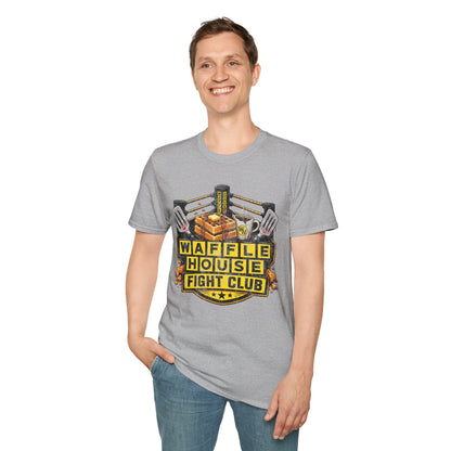 Waffle House Fight Club T-Shirt | Fun Restaurant Tee
