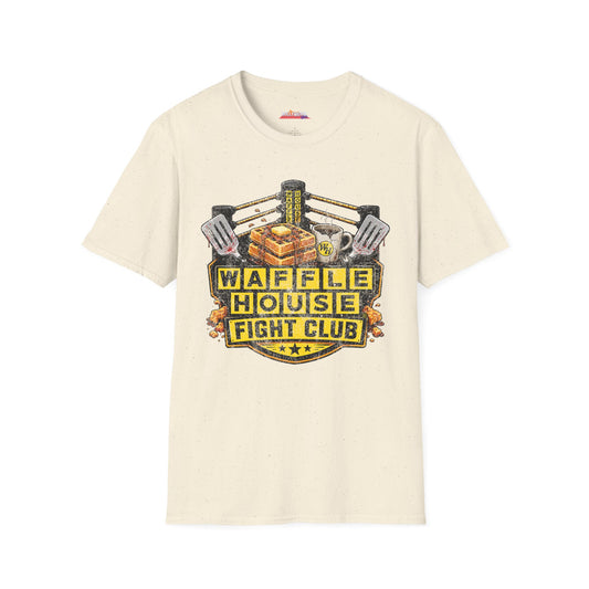 Waffle House Fight Club T-Shirt | Fun Restaurant Tee