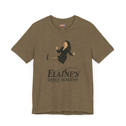 Elaine's Dance Academy T-Shirt, Funny Dance Studio Shirt, Dance Lover Gift, Unisex Graphic Tee