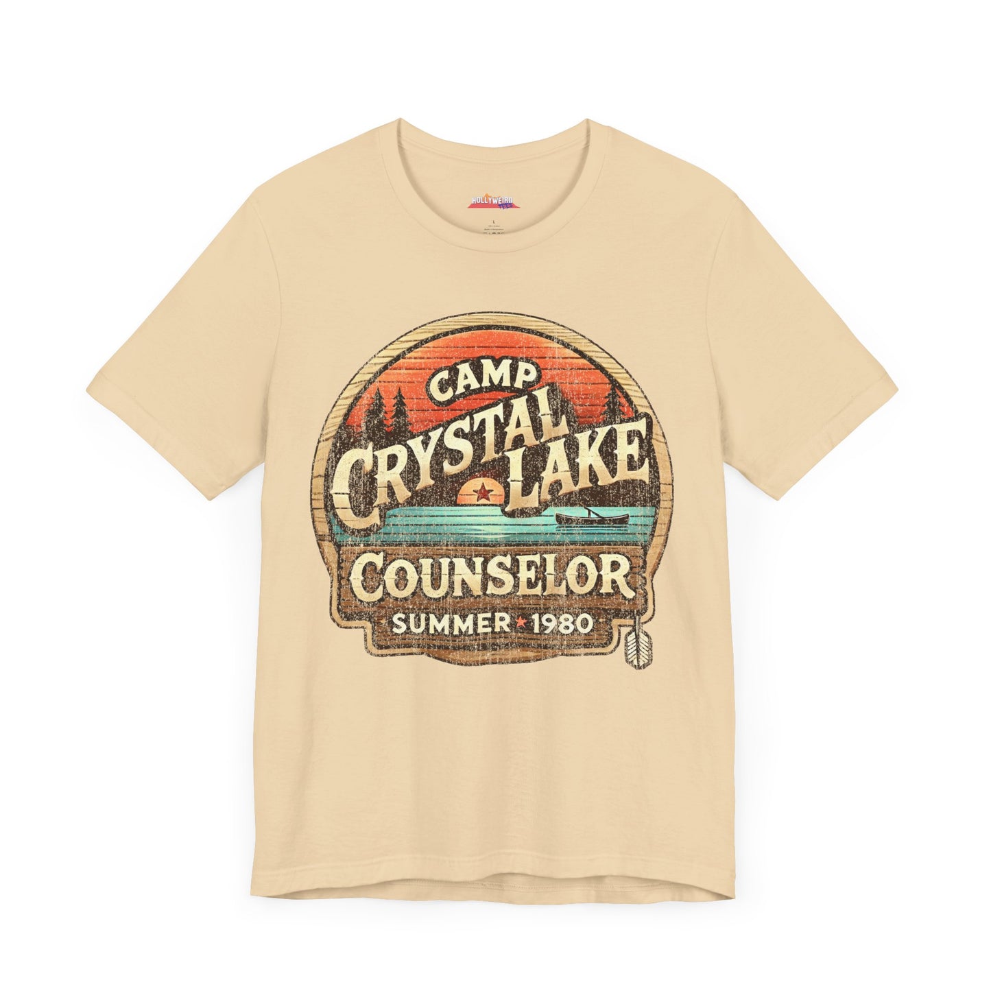 CAMP CRYSTAL LAKE Counselor T-Shirt - Horror Fan