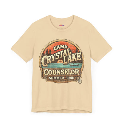 CAMP CRYSTAL LAKE Counselor T-Shirt - Horror Fan
