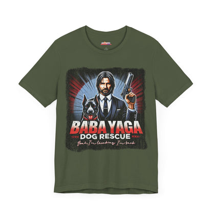 BABA YAGA Dog Rescue T-Shirt - Support with Style