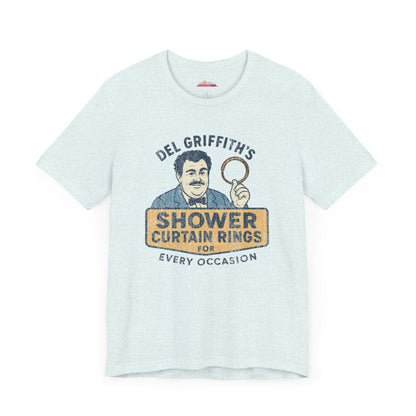 Del Griffith's Shower Curtain Rings Unisex T-Shirt