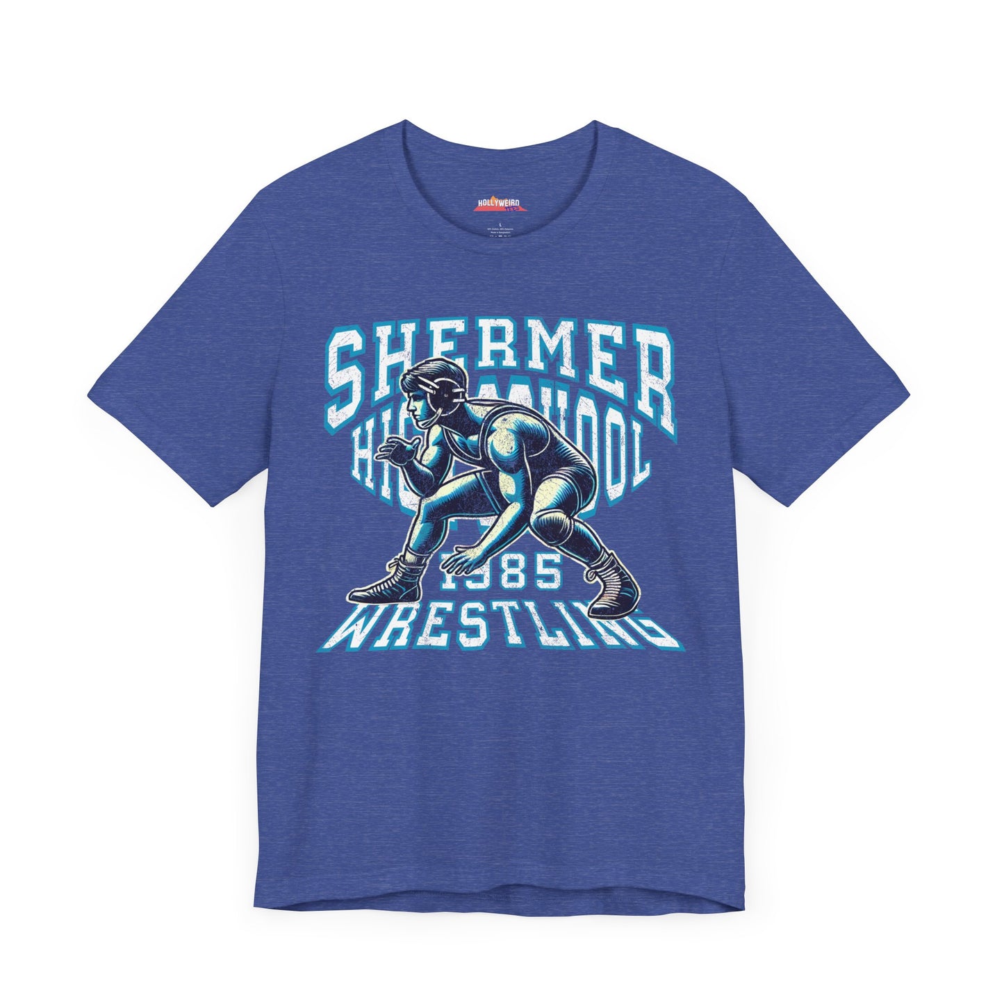 SHERMER High School Wrestling 1985 T-Shirt