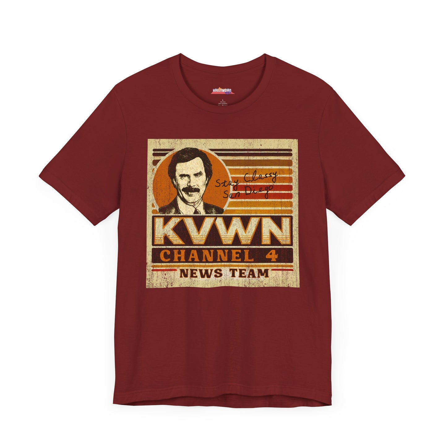 KVWN Channel 4 News Team T-Shirt