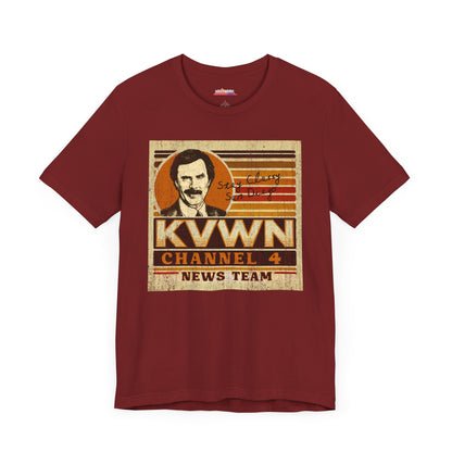 KVWN Channel 4 News Team T-Shirt