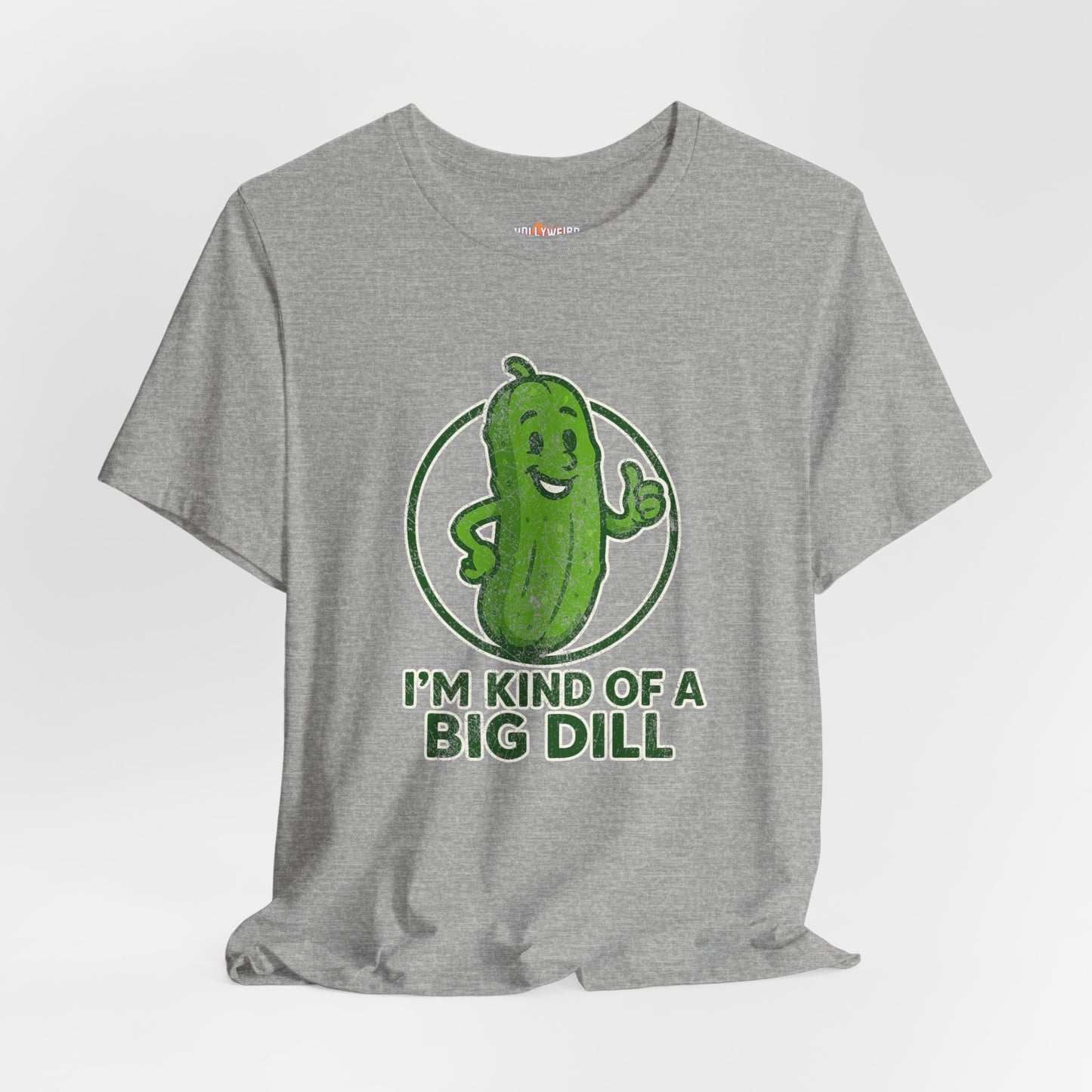 Funny Pickle T-Shirt, Kind of a Big Deal Shirt, Big Dill Tee, Cute Pickle Top, Unisex Jersey Short Sleeve Tee