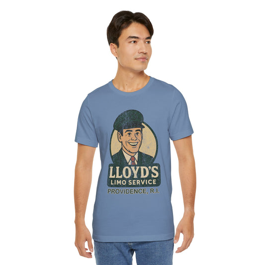 Lloyd's Limo Service - Funny Dumb & Dumber Unisex T-Shirt, Movie Quote Tee, Comedy Fan Gift, Pop Culture Shirt, Novelty Graphic Top
