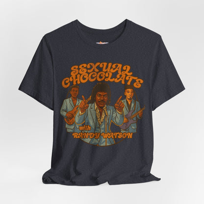 Sexual Chocolate Randy Watson Inspired Movie T-Shirt, Coming to America Tee, Unisex Jersey Shirt, Novelty Gift, Pop Culture Clothing