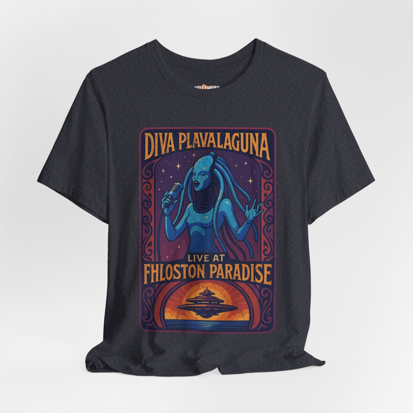 Fhloston Paradise Concert Tee, Fifth Element Movie Shirt, Diva Plavalaguna Unisex Jersey, Fun Movie Inspired Tshirt, Sci-Fi Film Graphic Tee