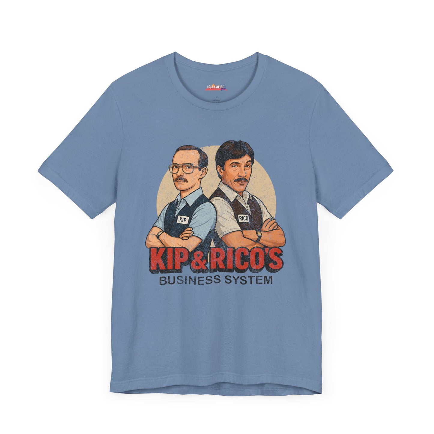 Napoleon Dynamite Kip & Rico's Business System Unisex T-Shirt, Movie Graphic Tee, Funny Cotton Shirt, Gift for Fans, Pop Culture Clothing